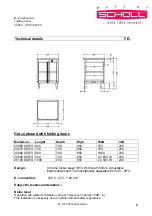 Предварительный просмотр 9 страницы Scholl 20060 SO/FU Operating Manual