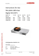 Preview for 1 page of Scholl 26060/DIG Instructions For Use Manual