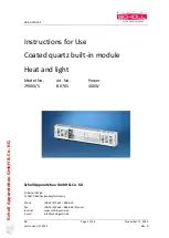 Scholl 29000/S Instructions For Use Manual preview