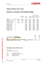 Scholl 29065/H Instructions For Use Manual preview