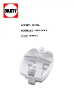 Scholl DRFB7133E Use And Care Instruction Manual preview