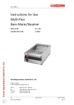 Scholl SH/BM 3000-ML Instructions For Use Manual preview