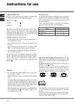 Предварительный просмотр 14 страницы SCHOLTES B 40 L CS F Series Operating Instructions Manual