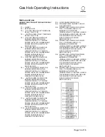 Preview for 10 page of SCHOLTES B 40 L EC.1 SF Operating Instructions Manual