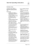 Preview for 14 page of SCHOLTES B 40 L EC.1 SF Operating Instructions Manual