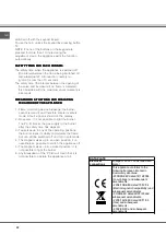 Preview for 22 page of SCHOLTES B 40 L EC Series Operating Instructions Manual