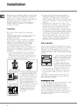 Preview for 14 page of SCHOLTES B PP 40DCDR Series Operating Instructions Manual