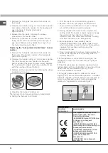 Preview for 18 page of SCHOLTES B PP 40DCDR Series Operating Instructions Manual