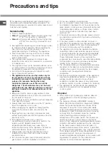 Preview for 22 page of SCHOLTES B PP 40DCDR Series Operating Instructions Manual