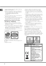 Preview for 30 page of SCHOLTES B PP 40DCDR Series Operating Instructions Manual