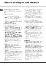 Preview for 46 page of SCHOLTES B PP 40DCDR Series Operating Instructions Manual