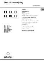 Preview for 49 page of SCHOLTES B PP 40DCDR Series Operating Instructions Manual