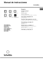 Preview for 61 page of SCHOLTES B PP 40DCDR Series Operating Instructions Manual