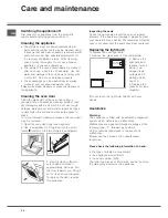 Предварительный просмотр 24 страницы SCHOLTES BC 99P XA Operating Instructions Manual