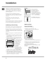 Предварительный просмотр 46 страницы SCHOLTES CI 55 V A Operating Instructions Manual