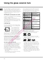 Предварительный просмотр 24 страницы SCHOLTES CI 66 H A Operating Instructions Manual