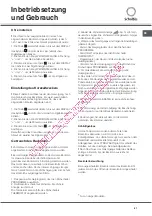 Предварительный просмотр 61 страницы SCHOLTES CI 66 H A Operating Instructions Manual