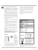 Предварительный просмотр 22 страницы SCHOLTES CI 66 V W S Operating Instructions Manual