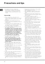 Предварительный просмотр 36 страницы SCHOLTES CI 96 I A Operating Instructions Manual