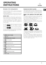 Предварительный просмотр 19 страницы SCHOLTES CP 965 R Operating Instructions Manual