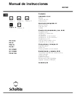 Предварительный просмотр 40 страницы SCHOLTES FA 36.1 Operating Instructions Manual