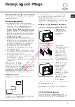 Предварительный просмотр 73 страницы SCHOLTES FL 836 AN Operating Instructions Manual