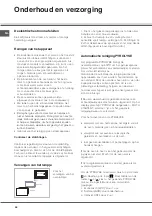 Предварительный просмотр 58 страницы SCHOLTES FL 86 AN Operating Instructions Manual