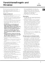 Предварительный просмотр 57 страницы SCHOLTES FM 886.1 G Operating Instructions Manual