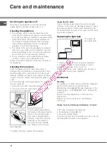 Предварительный просмотр 24 страницы SCHOLTES FN 36 Operating Instructions Manual