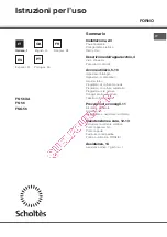 SCHOLTES FN 56 Operating Instructions Manual предпросмотр