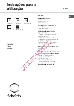 Preview for 55 page of SCHOLTES FN 56 Operating Instructions Manual