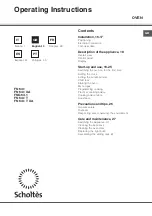 Предварительный просмотр 15 страницы SCHOLTES FN 64.1 Operating Instructions Manual