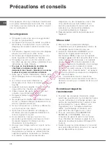 Preview for 30 page of SCHOLTES FP T5.1 N S Operating Instructions Manual