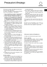 Preview for 3 page of SCHOLTES HP Series Operating Instructions Manual