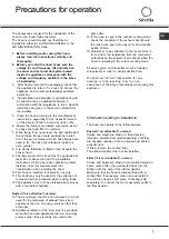 Preview for 9 page of SCHOLTES HP Series Operating Instructions Manual