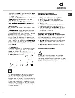 Preview for 27 page of SCHOLTES LFD S3 XL60HZ Operating Instructions Manual