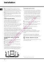 Предварительный просмотр 14 страницы SCHOLTES LPE 14-207 Operating Instructions Manual