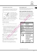 Предварительный просмотр 15 страницы SCHOLTES LPE 14-207 Operating Instructions Manual