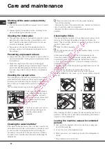 Предварительный просмотр 22 страницы SCHOLTES LPE 14-207 Operating Instructions Manual