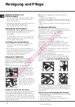 Предварительный просмотр 34 страницы SCHOLTES LPE 14-207 Operating Instructions Manual