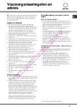 Предварительный просмотр 47 страницы SCHOLTES LPE 14-207 Operating Instructions Manual