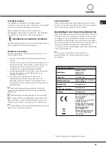 Предварительный просмотр 39 страницы SCHOLTES LPE 14-2070 Operating Instructions Manual