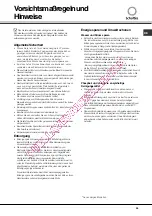 Предварительный просмотр 35 страницы SCHOLTES LPE 14-308A+ Operating Instructions Manual