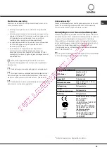 Предварительный просмотр 39 страницы SCHOLTES LPE 14-308A+ Operating Instructions Manual