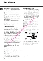 Предварительный просмотр 14 страницы SCHOLTES LPE 14-H08 A++ Operating Instructions Manual