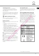 Предварительный просмотр 15 страницы SCHOLTES LPE 14-H08 A++ Operating Instructions Manual