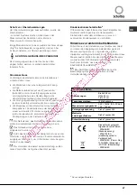 Предварительный просмотр 27 страницы SCHOLTES LPE 14-H08 A++ Operating Instructions Manual