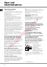 Предварительный просмотр 30 страницы SCHOLTES LPE 14-H08 A++ Operating Instructions Manual