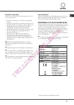 Предварительный просмотр 39 страницы SCHOLTES LPE 14-H08 A++ Operating Instructions Manual