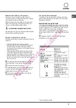 Предварительный просмотр 63 страницы SCHOLTES LPE 14-H08 A++ Operating Instructions Manual